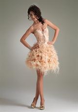 Jasz Couture 4403.  Available in Black, Peach, Red, White